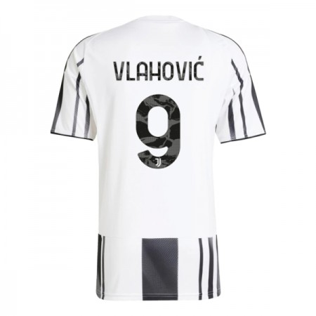 Camisola Juventus Vlahovic 9 Equipamento Principal 2025-26 Manga Curta